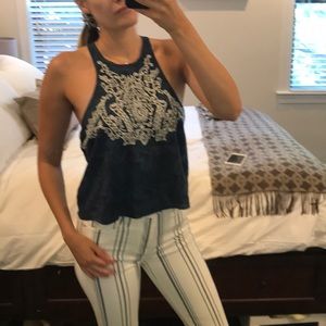 Anthropologie Crop Tank Small